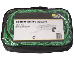 Lastsikringsnett 1,5x2,2m med strikk 45mm masker av 3mm tråd