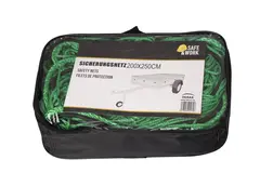 Lastsikringsnett 2,0x2,5m med strikk 45mm masker av 3mm tråd