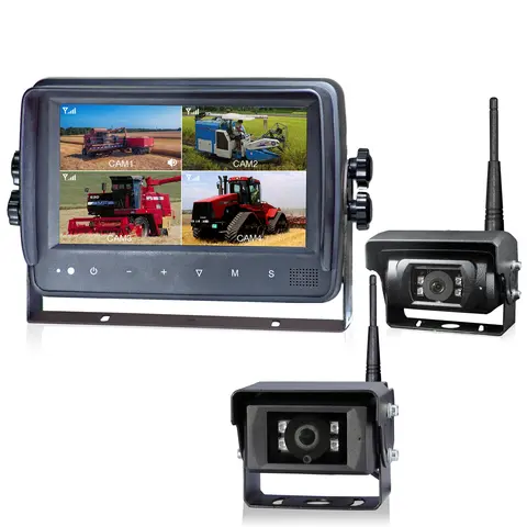7" trådløst sett med to HD kamera ett med varme og ett med lukkefunksjon