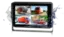 10,1" trådløs skjerm med splitt og touch Stor Vanntett skjerm for flere kamera