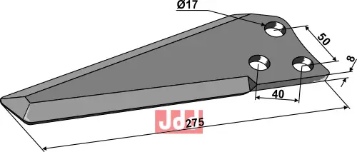 Ensilage Kniv - JDD Utstyr