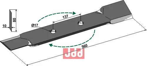 Ensilage Kniv - JDD Utstyr