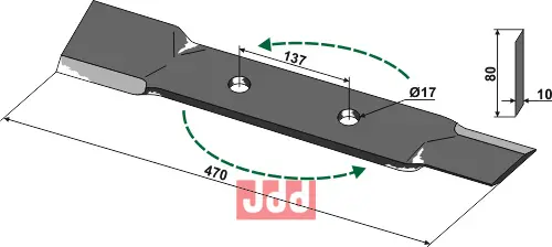 Ensilage Kniv - JDD Utstyr