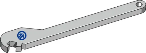 Monteringsnøkkel til Eco-Sweeps Kun til Eco-Sweeps serie