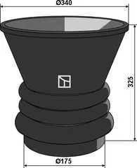 Dockingtrakt 6'' til gjødsel Slipp å koble slanger og bruk docking