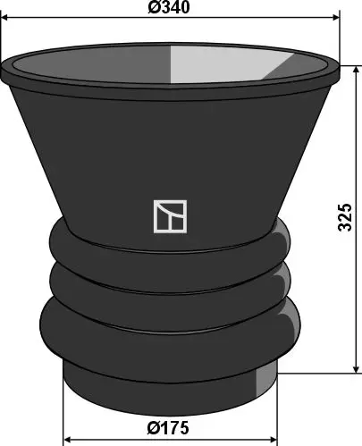 Dockingtrakt 6'' til gjødsel Slipp å koble slanger og bruk docking 