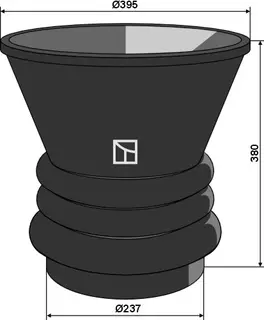 Dockingtrakt 8'' til gjødsel Slipp å koble slanger og bruk docking