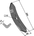 Harvspiss 295 mm 60x12 mm