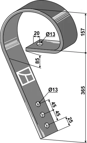 Bremsetind til ukjent merke Passer til diverse modeller 