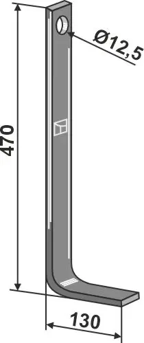 Reinforcing spring Passer til BOURGAULT, ukjent mål 