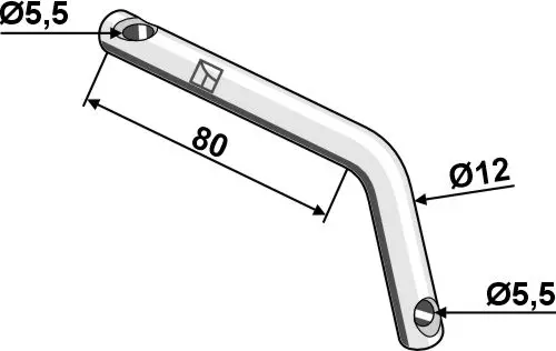 Pin til BOURGAULT Passer til ukjente modeller 