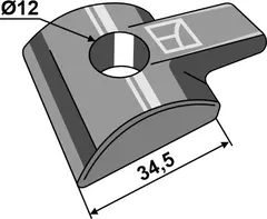Support til Pöttinger Passer til ukjent modell