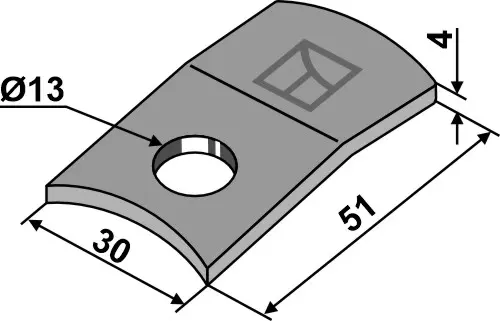 Support til Pöttinger Passer til Pöttinger høytinder 
