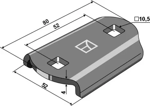 Holdingskive til Sulky 10,5 mm - Sulky