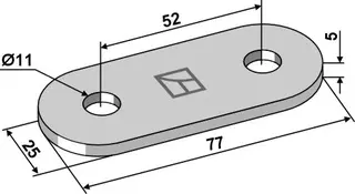Holding 77x25 Ingen spesifikasjoner tilgjengelig