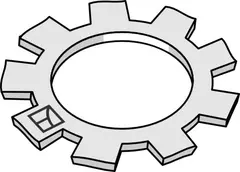 Serratvasker DIN6797 M12 Ingen spesifikasjoner tilgjengelig