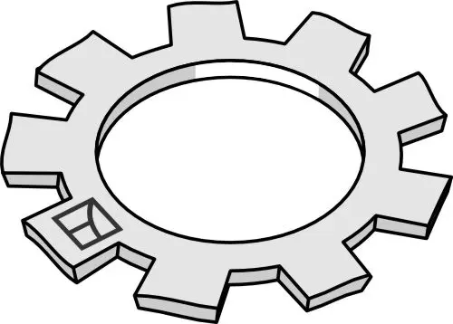 Serratvasker DIN6797 M12 Ingen spesifikasjoner tilgjengelig 