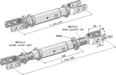 Stabilizer til Great Plains Passer til Great Plains, Simba