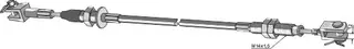 Bowden-kabel til Kverneland Lengde 2475mm, AC353937