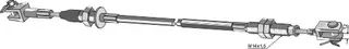 Bowden bremskabel til Kverneland Lengde 2728mm, AC356902