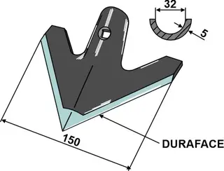 Jointer 150mm - DURAFACE 150mm, ukjent merke