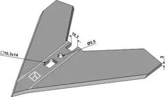 Jointer 180mm 180mm bredde, uidentifisert merke