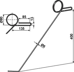 Torsion following tine - venstre Passer til ukjent merke