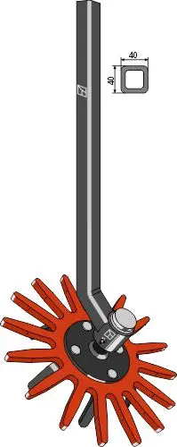 Fingeruker til ukjent merke Ø370mm, venstre side 