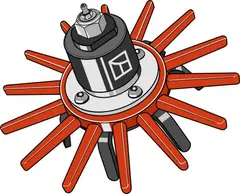 Fingerugger til ukjent merke Ø240mm montering