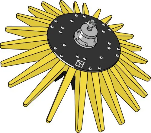 Fingerharv Ø700mm Ø700mm, ukjent merke 