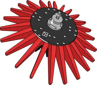 Fingerharv Ø700mm Ø700mm, ukjent merke