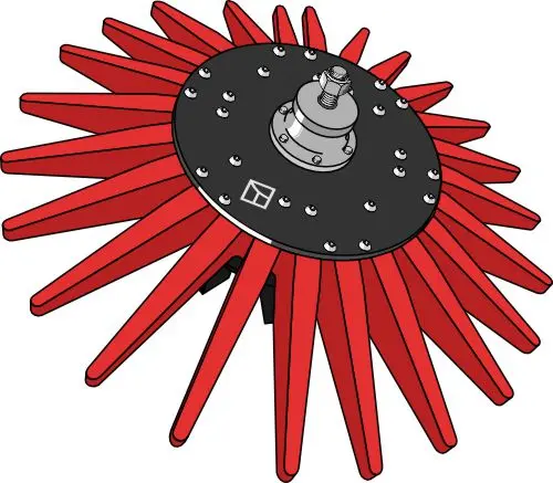 Fingerharv Ø700mm Ø700mm, ukjent merke 