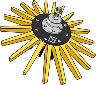 Fingerluker til ukjent merke Ø535mm, spesifikasjoner ukjent