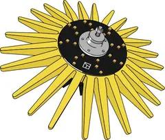 Fingerharv Ø950mm Ø950mm, passer til ukjent merke