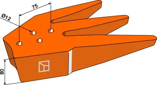 Fingerharv Ø950mm Ø950mm - Passer til ukjent merke 