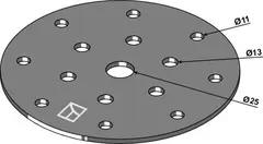 Koblingsskive Ø220mm Ø220mm, ukjent merke