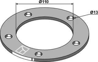 Forsterkningsring Ø170mm Ø170mm - ukjent merke