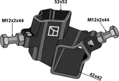 Vinkelledd 52x52 52x52, modell ukjent