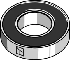 Bearing BB203KRR2FD Passer til ukjent merke