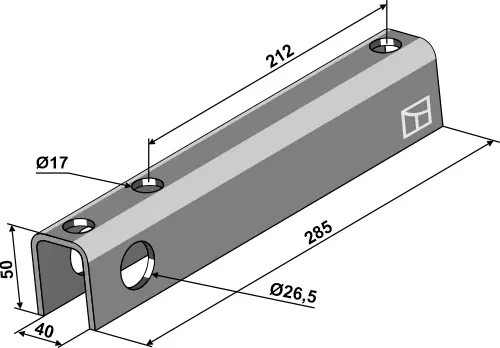 Rail, profiel-U Passer til ukjent merke 
