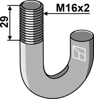 Styrbolte M16x2 M16x2, ukjent merke