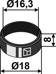 Dry-run bushing Passer til ukjent merke