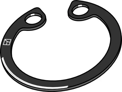 Seeger circlip ring til Maschio Ø20 x 1,5 mm - Stål 