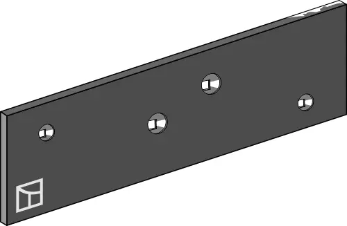 Landside til Lemken 160 x 12 mm - DuraMaxx 