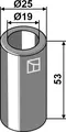 Bush til Berti Ø19xØ25x53 mm, Berti