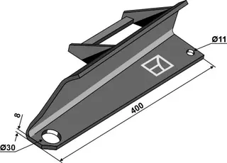 Disperservinge til Bergmann Ø11-Ø30, 400mm lengde
