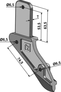 Såskjær til Kuhn Ø 6,5 mm, MAXIMA
