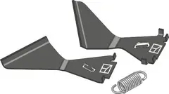 Avskraper til Väderstad For såmaskin, erstatter 265824