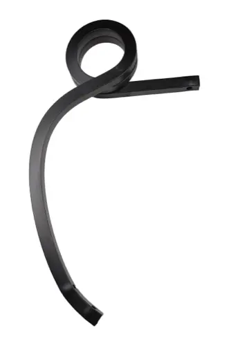 Spiralfjærtand 35x35mm, høyre - JDD Utstyr