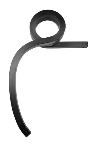 Spiralfjærtand 40x40mm, høyre - JDD Utstyr